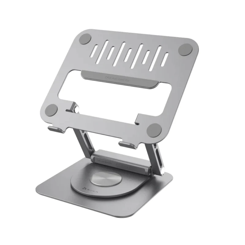 Adam Elements Hub Stand Pro 6-in-1 USB-C Hub - Laptop Stand - Grey
