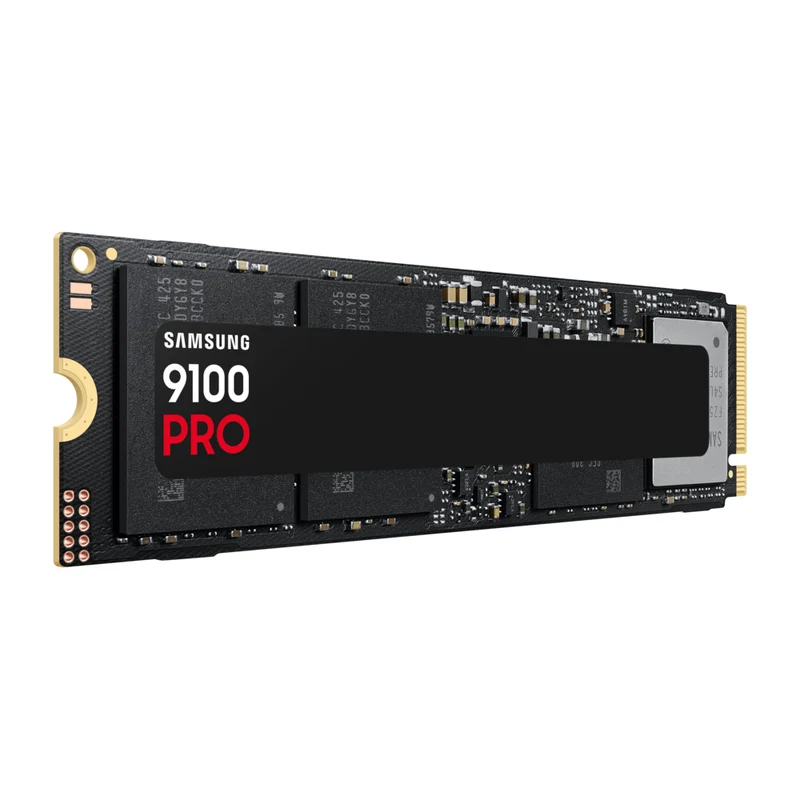 Samsung 9100 Pro Series PCIe Gen5. X4 NVMe 2.0 - 4 TB - BLACK