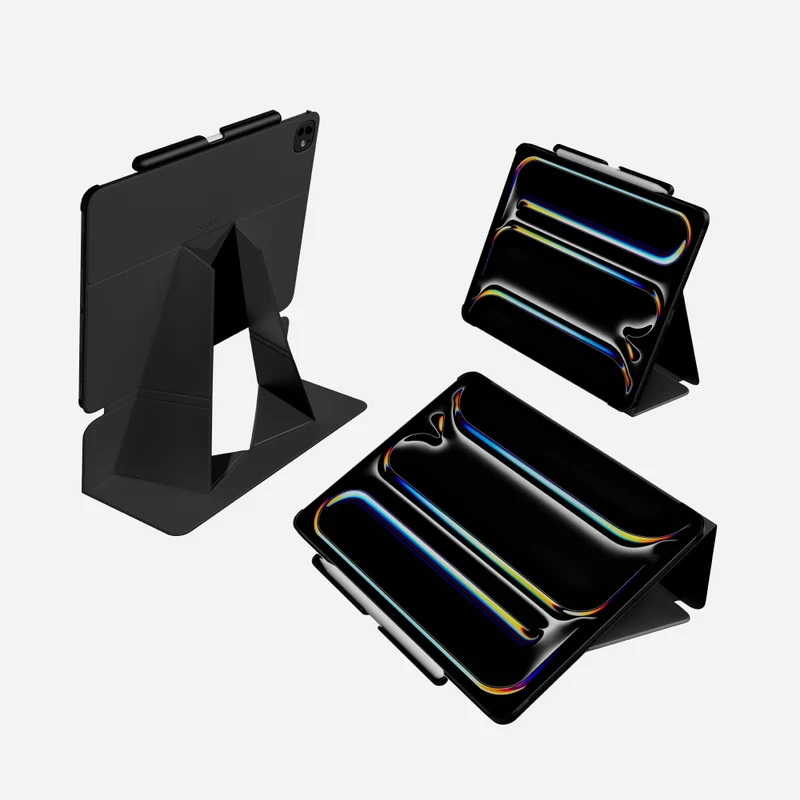 MOFT - Étui folio Float pour iPad Air 11" (M2/M3) 2024/2025 et iPad Air 10.9 (4e/5e génération) 2020/2022 - Noir de jais
