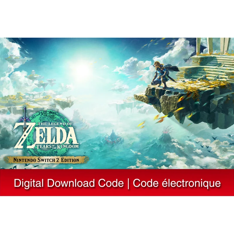 The Legend Of Zelda: Tears Of The Kingdom - Édition Nintendo Switch 2 [Code Electronique]
