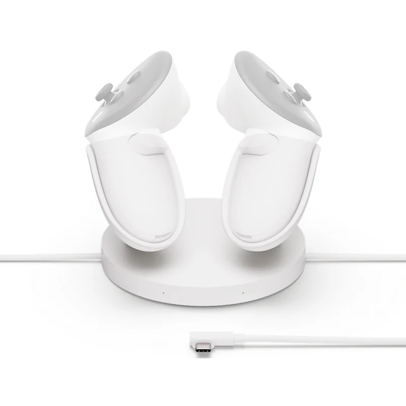 Meta Quest Compact Charging Dock for Meta Quest 3 and 3S - White