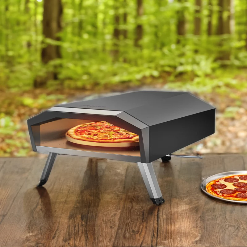 Westinghouse 13" Outdoor Gas Artisan Pizza Oven with Rotating Stone