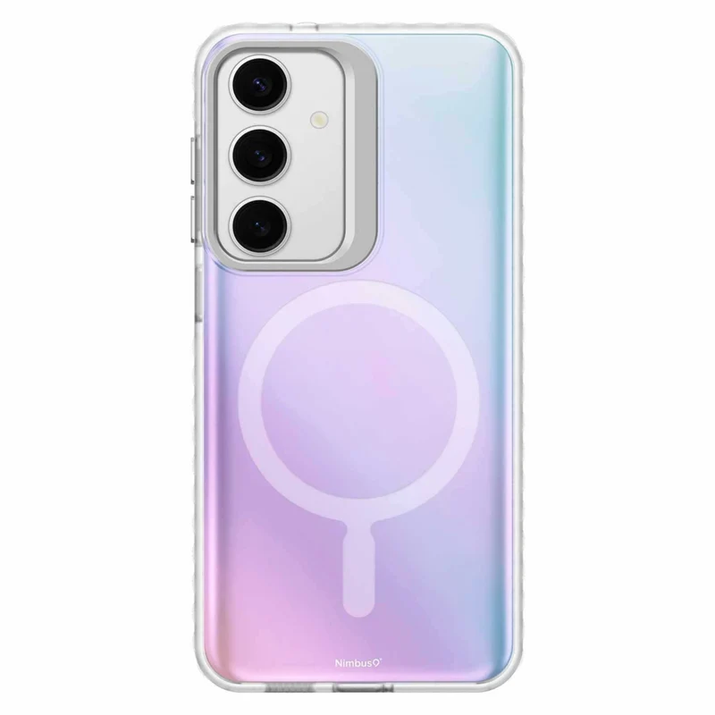 Nimbus9 Stratus 2 Compatible with MagSafe Case for Samsung Galaxy S25+ - Clear Frost