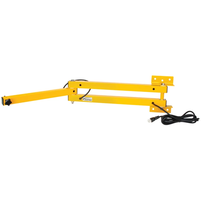 Matrix Industrial 40" 180º Double Locking Arm with 2 Receptacles