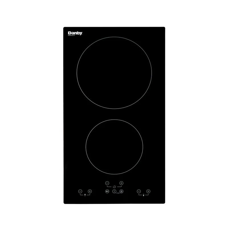 Danby - Plaque de cuisson radiante 12 pouces à 2 brûleurs - Noire