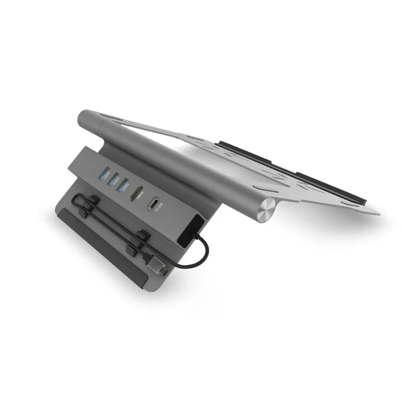 BlueDiamond - Station d'accueil USB-C 5 en 1 avec sortie et support pour portable