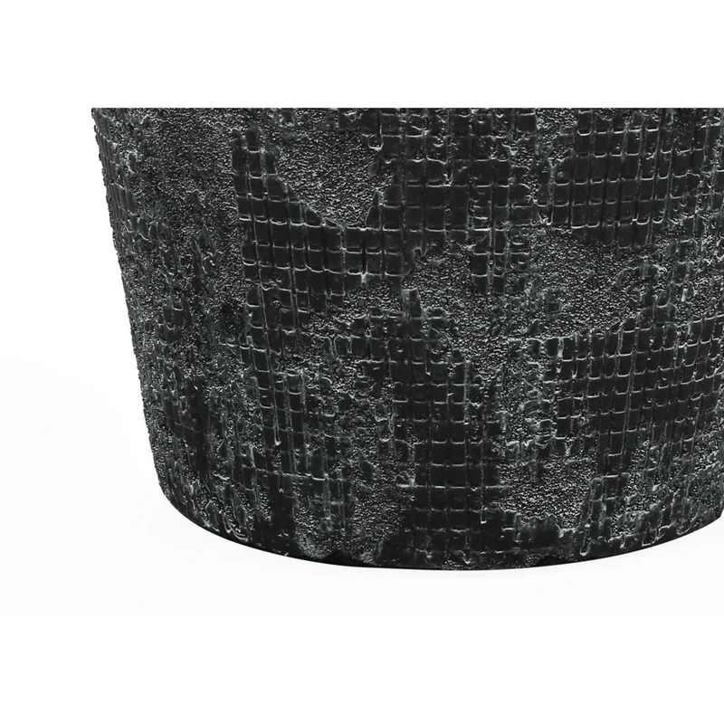 Monarch Specialties - Luminaire - 24 po H Lampe De Table - Céramique Noire - Abat-Jour Noir - Contemporain