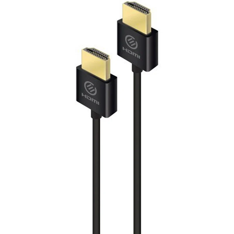 ALOGIC - Câble HDMI ultra-fin et flexible avec Ethernet version 2.0b - Série Air - 2 m