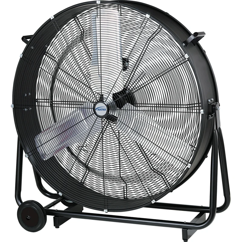 Matrix Industrial 30" Light Industrial Direct-Drive Slim Drum Fan