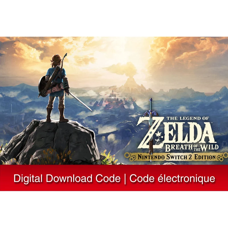 The Legend Of Zelda: Breath Of The Wild - Nintendo Switch 2 Edition Upgrade Pack [Digital Download]