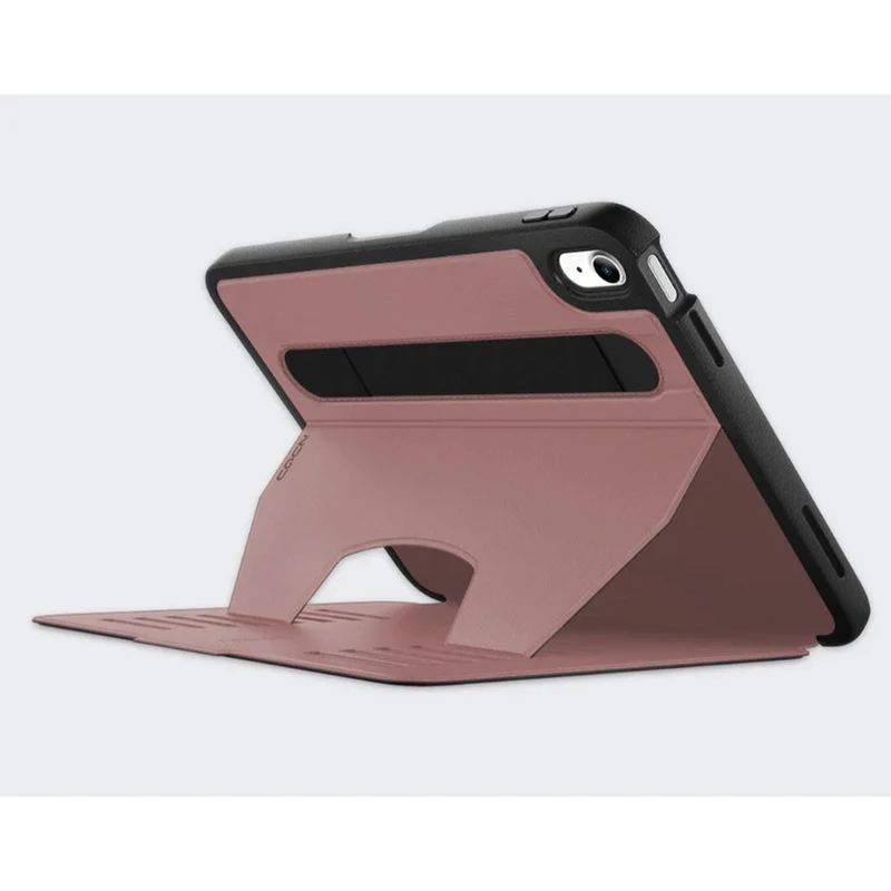 Zugu - Étui iPad 10,2 po 2019/2020/2021 - Édition Limitée - Rouge Rose Désert