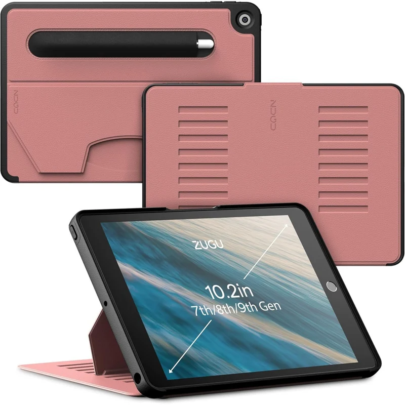 Zugu Case iPad 10.2" 2019/2020/2021 - Limited Edition - Desert Rose Red