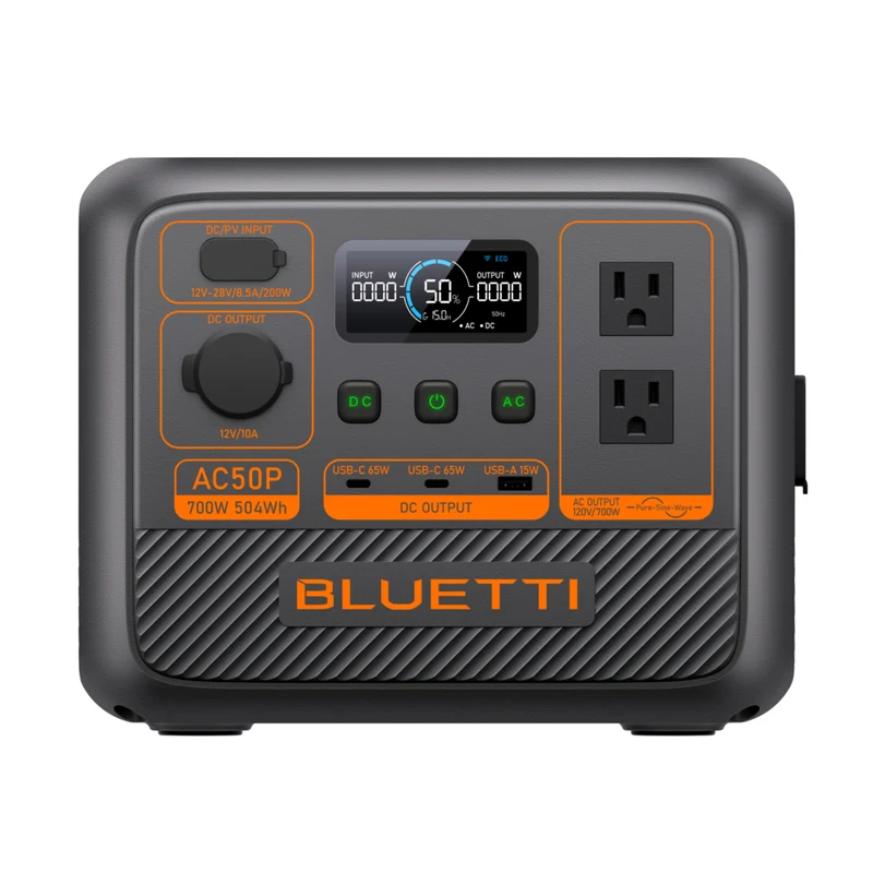 Bluetti Premium AC50P 504Wh Portable Power Station