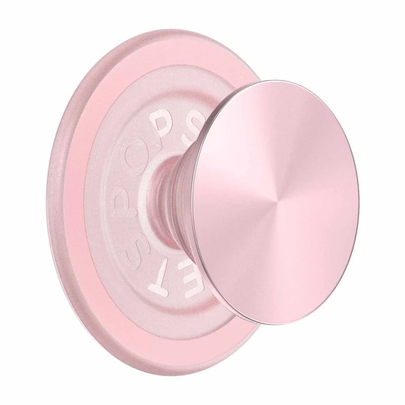 PopSockets - PopGrip pour MagSafe rond avec anneau adaptateur Pinky