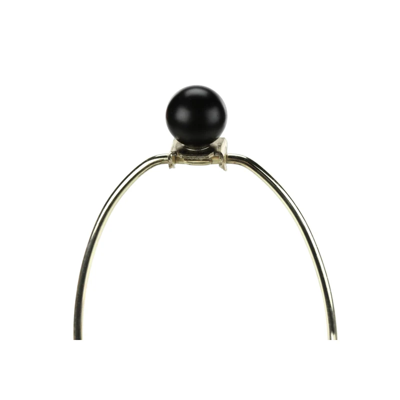 Monarch Specialties - Luminaire - 26 po H Lampe De Table - Métal Noir - Abat-Jour Ivoire / Crème - Transitionnel