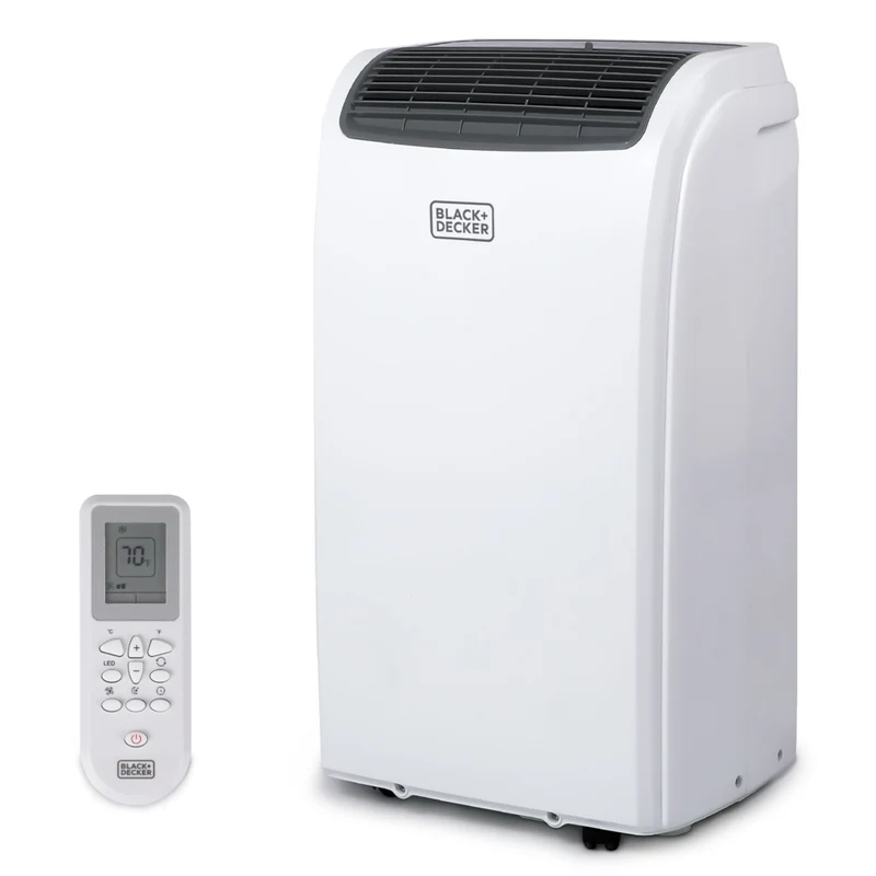 BLACK+DECKER 8,000 BTU Portable Air Conditioner with Remote Control