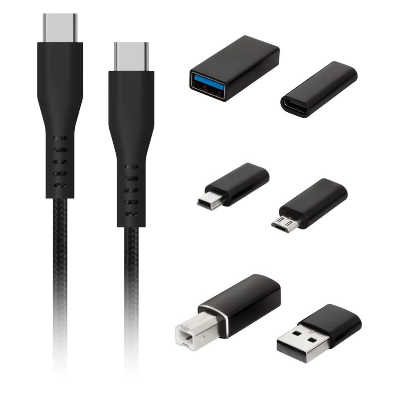 Helix 60 W Universal USB Adapter Kit with 6 Tips