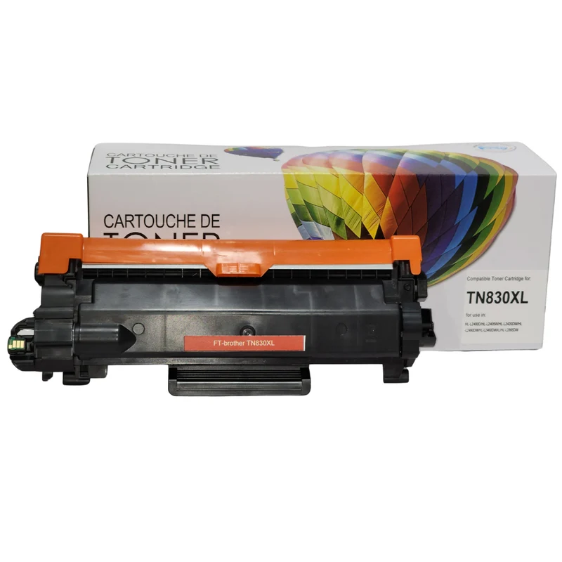 Balloon Brand - Toner compatible TN830XL pour imprimante Brother - haut rendement - noir