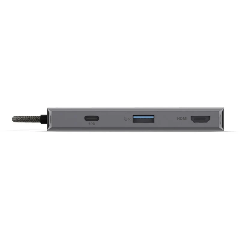 BlueDiamond - Concentrateur USB-C 3-en-1 Slim - 100 W PD
