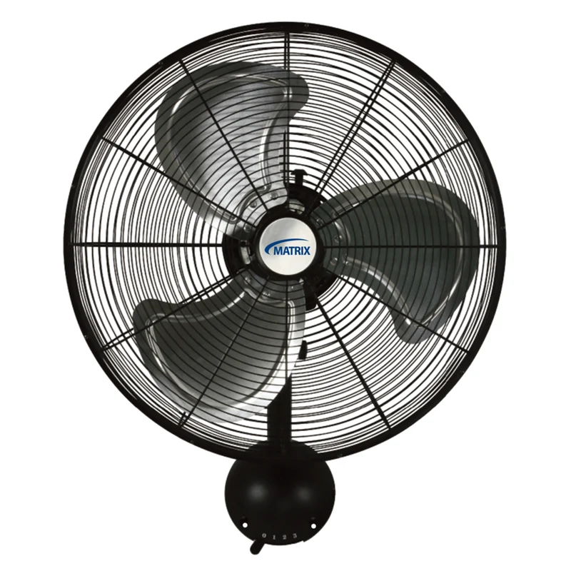 Matrix Industrial - Ventilateur mural oscillant de 20" à haute vélocité