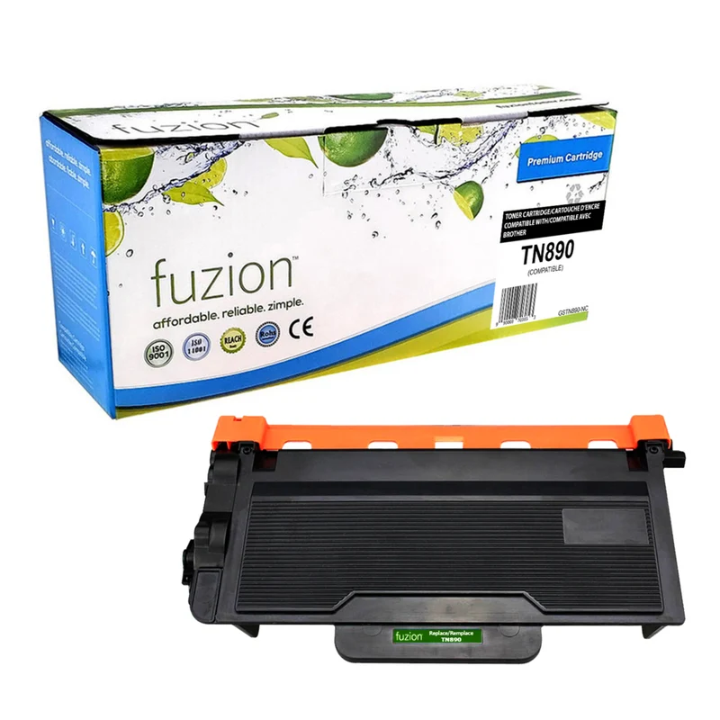 fuzion Brother TN890 Compatible Toner - Ultra High Yield - Black