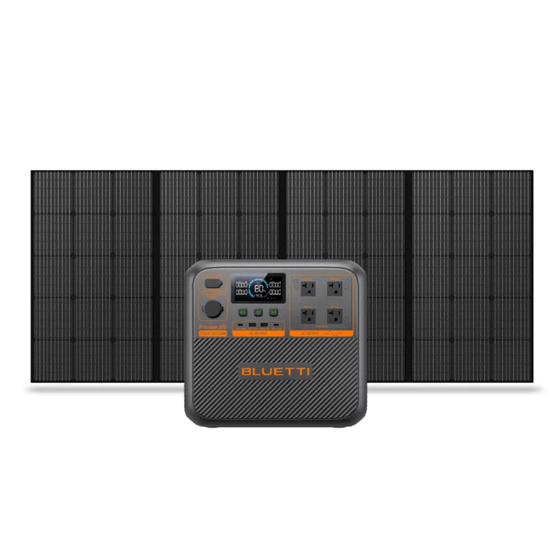Bluetti - Centrale électrique portable Premium Series AC270P et panneau solaire PV350