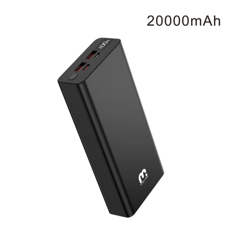 MyBat - Batterie externe Pro 20 000 mAh 20 W - Noir