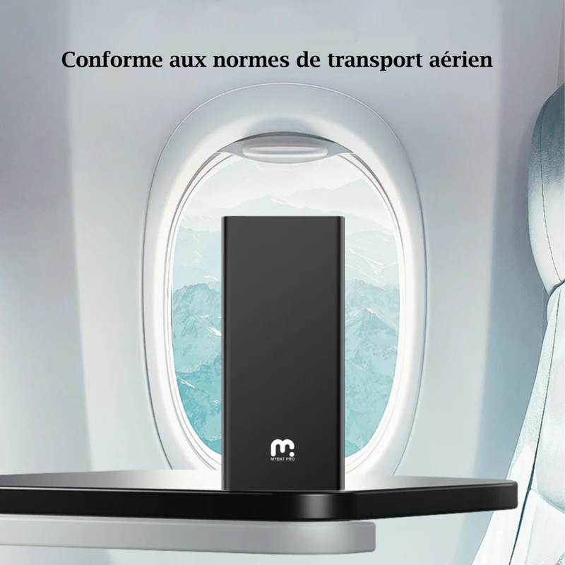 MyBat - Batterie externe Pro 20 000 mAh 20 W - Noir