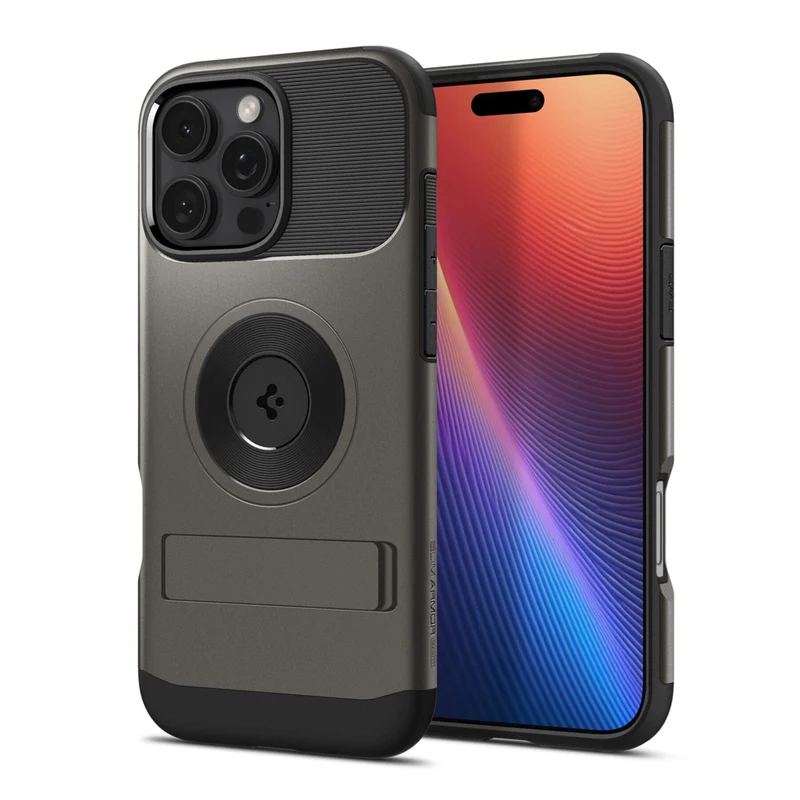 Spigen Slim Armor MagFit for iPhone 16 Pro Max - Gunmetal