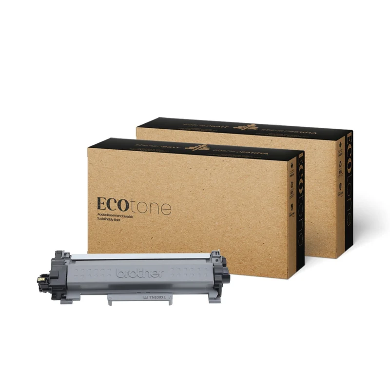 Ecotone Brother TN830XL Remanufactured - High Yield - Cyan/Magenta/Yellow - 2 Pack
