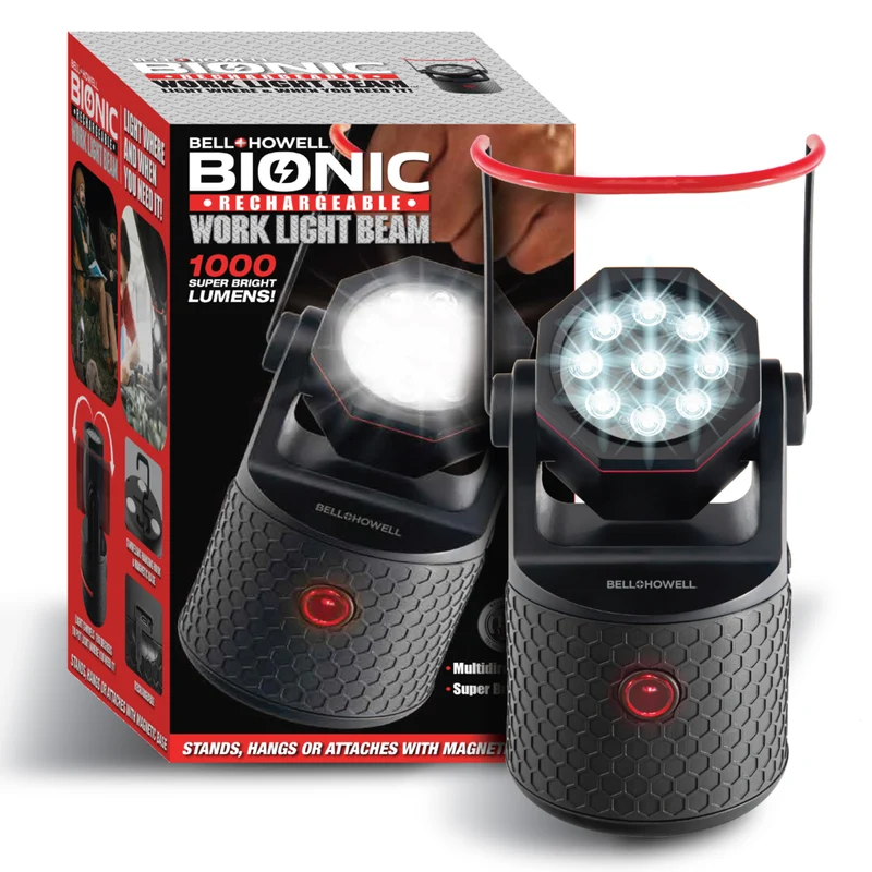 Bell + Howell Bionic Work Light 360 Pro Multidirectional - 1000 Lumens