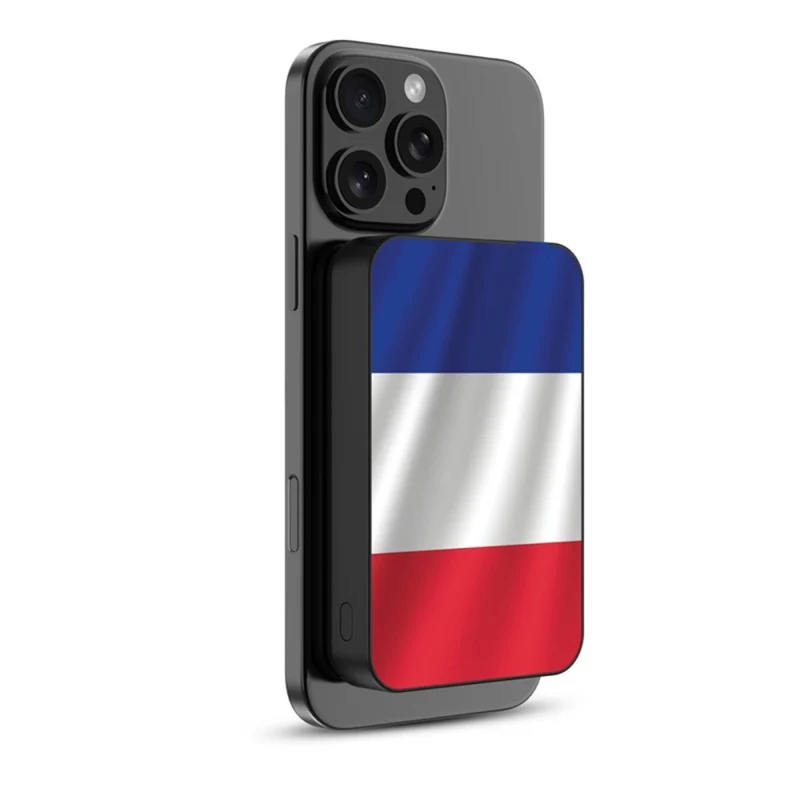 MyBat - Batterie externe Pro 10 000 mAh - Drapeau France