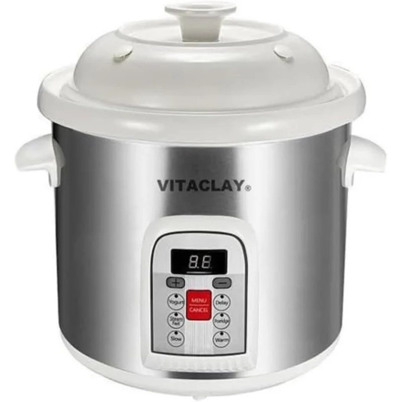 Vitaclay Smart Stoneware Multicrocks & Stockpot - 6.5 qt.