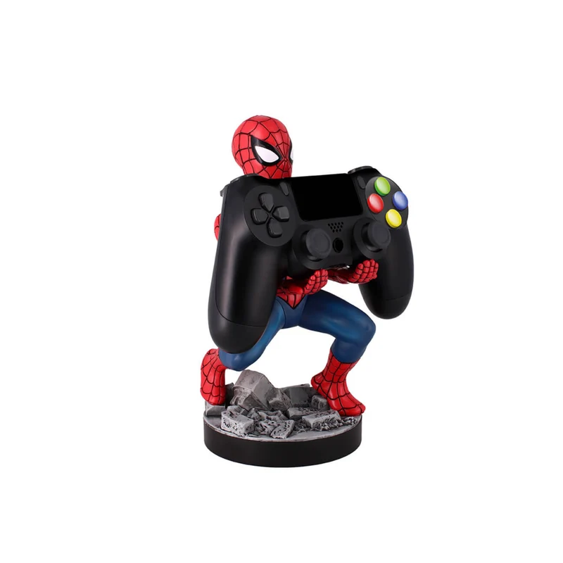 Exquisite Gaming - Marvel - The Amazing Spider-Man Cable Guy support d'origine pour contrôleur et téléphone