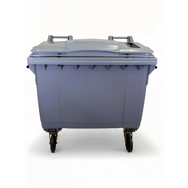 HSM 4 Wheel Secure Mobile Shredder Cart - 175-Gallon Capacity - Grey