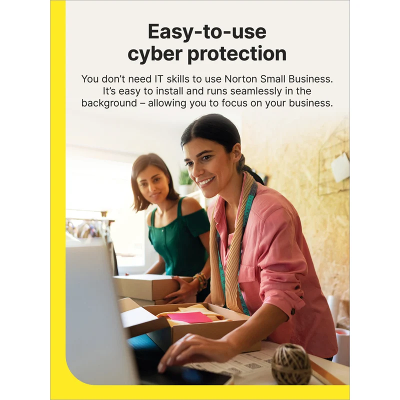 Norton Small Business Premium, Business Cybersecurity with Antivirus - 10 Devices - 1 Year Subscription [Digital Download]
