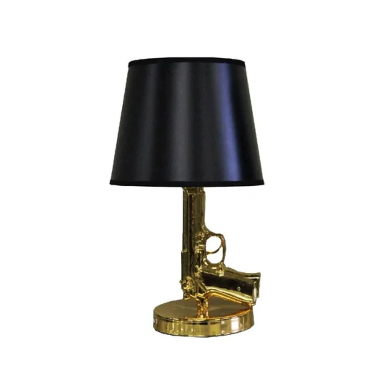 Plata Import - Lampe petite arme à feu - Or