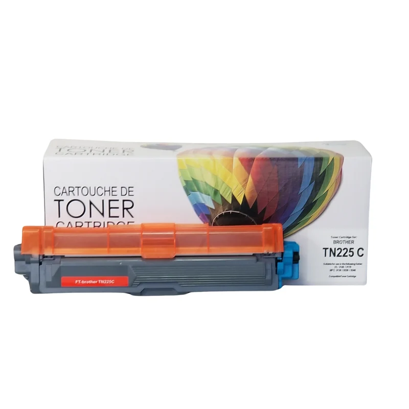 Balloon Brand - Toner cyan compatible TN225C pour imprimante Brother - haut rendement - cyan
