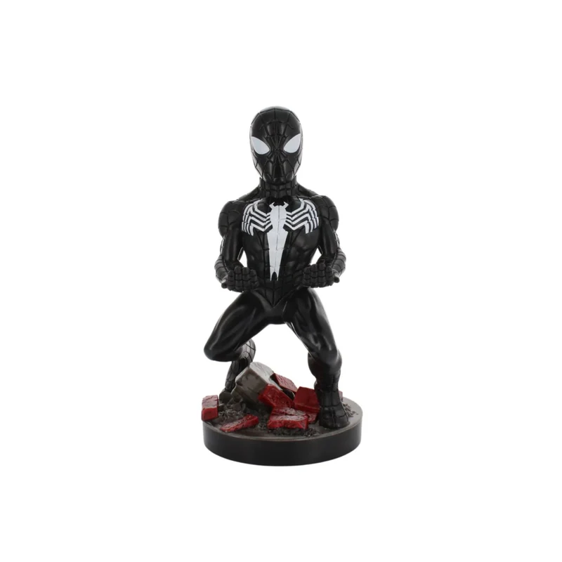 Exquisite Gaming Marvel: Symbiote Spider-Man Cable Guy Original Controller & Phone Holder