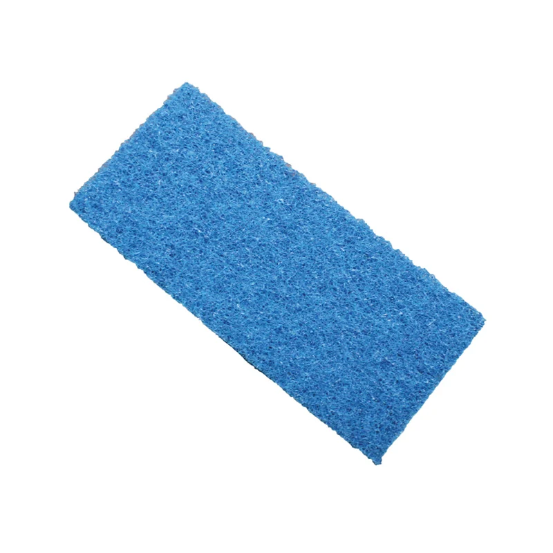 Globe Commercial - Tampons utilitaires - Service moyen - Bleu - 4" x 10" - 5 pack