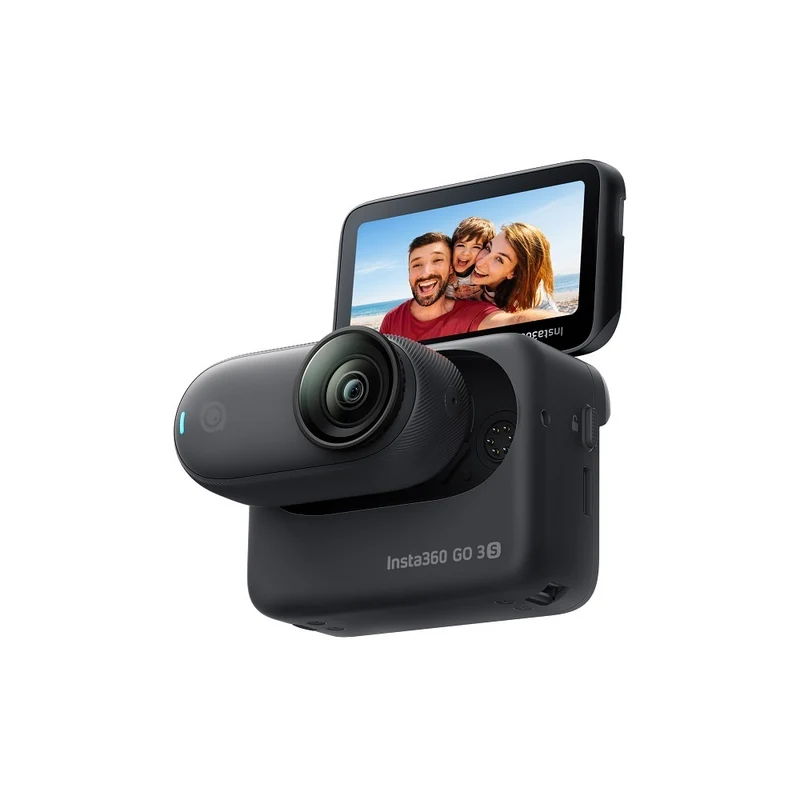 Insta360 - Caméra GO 3S 128 Go 4K - Édition Standard - Noir Minuit