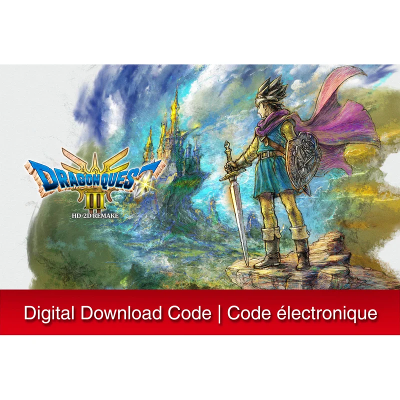 Dragon Quest III HD-2D Remake pour Nintendo Switch [Téléchargement]