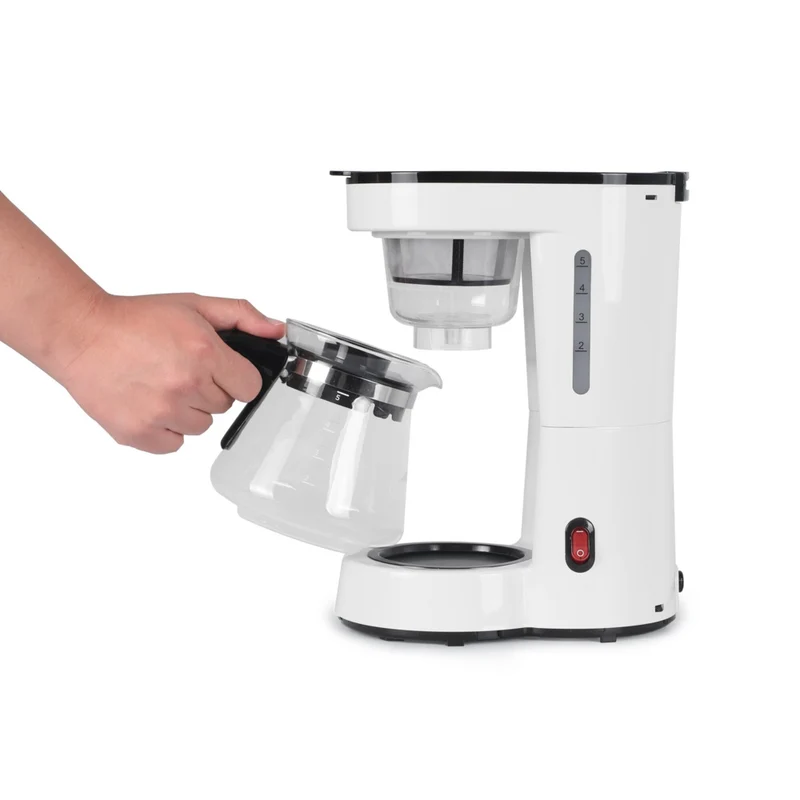 Commercial Chef - Cafetière filtre 5 tasses avec filtre verseur