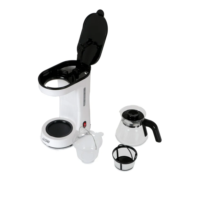 Commercial Chef - Cafetière filtre 5 tasses avec filtre verseur
