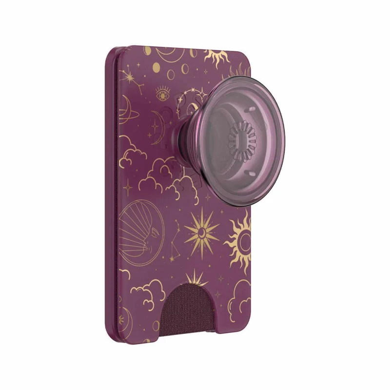 PopSockets PopWallet+ For MagSafe with Adapter Celestial - Mauve