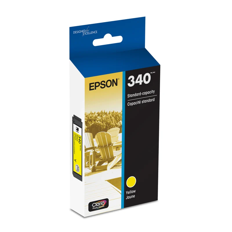 Epson 340 Claria Photo HD Ink Cartridge - Standard Capacity - Yellow