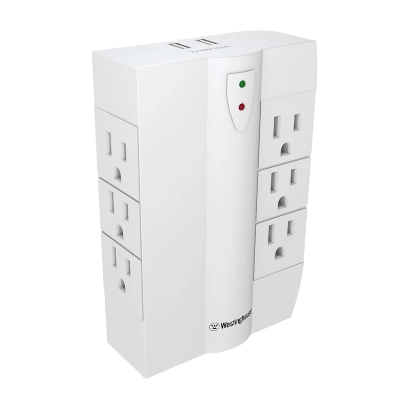 Westinghouse - Surtension pivotante USB à 6 prises