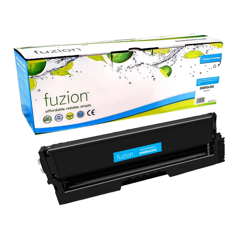 fuzion Xerox C235 (006R04392) Compatible Toner - High Yield - Cyan