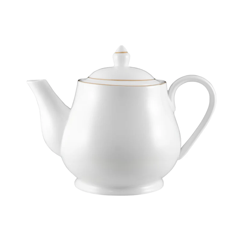 Maxwell & Williams Teapot - 1 L - White and Gold