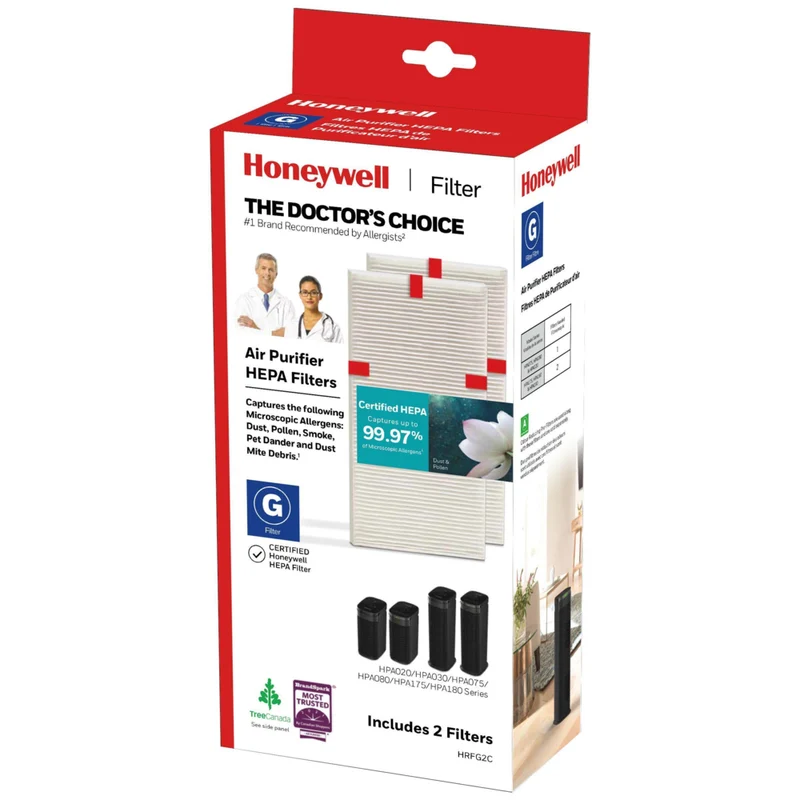 Honeywell Air Purifier Hepa Filter - 2 Pack
